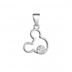 Strieborný prívesok myš Mickey