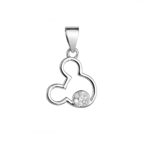 Strieborný prívesok myš Mickey