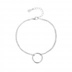 Strieborný náramok s kolieskom