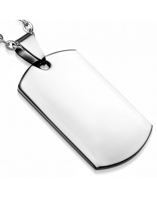 Oceľový prívesok - doštička vojenská známka