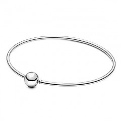 Strieborný náramok na navliekanie korálikov