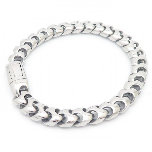 Masívny pánsky oceľový náramok