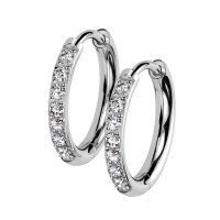 Titánové náušnice - kruhy 14 mm