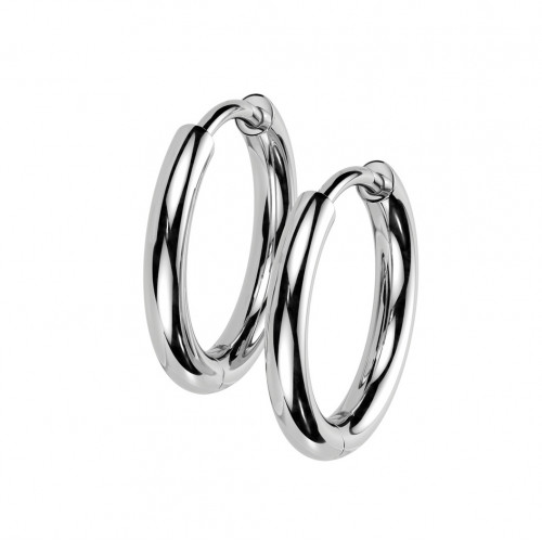 Titánové náušnice - kruhy 12 mm