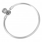 Oceľový náramok na navliekanie korálikov