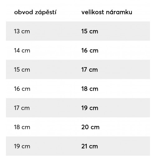 Strieborný náramok na navliekanie korálikov
