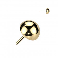 Polguľôčka k PUSH IN piercingu TITAN