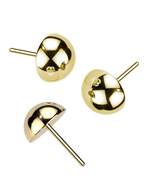 Polguľôčka k PUSH IN piercingu TITAN