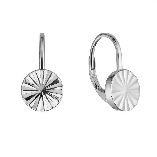 Strieborné náušnice okrúhle