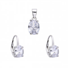 Strieborná súprava šperkov