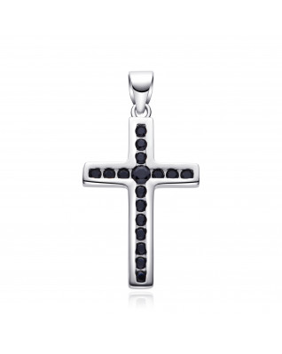 Strieborný prívesok krížik