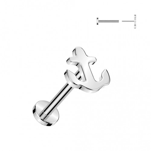 Piercing do brady - PUSH IN labreta TITAN