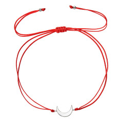 Kabbalah náramok so strieborným mesiacom