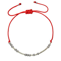 Textilný náramok zlaté Miyuki