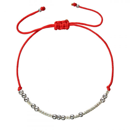 Textilný náramok zlaté Miyuki