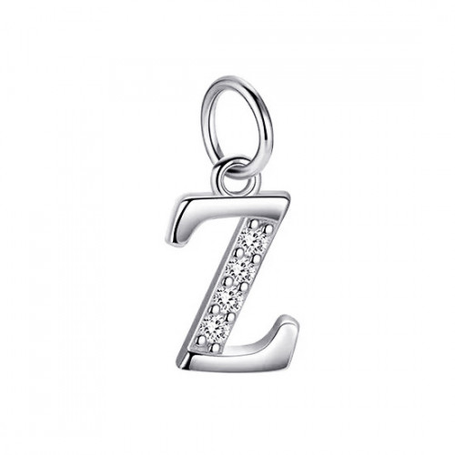 Strieborný prívesok - iniciála písmeno