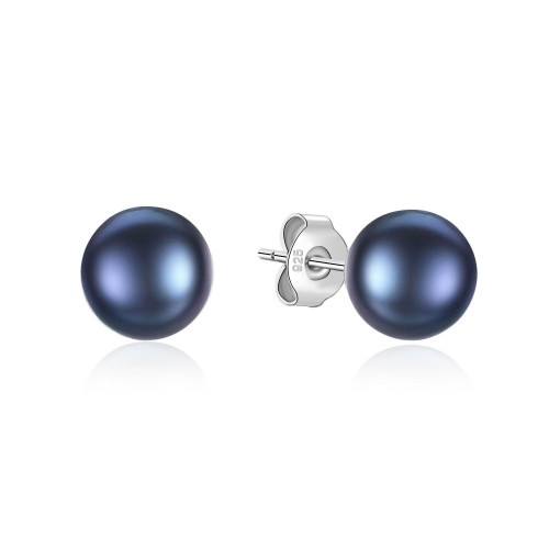 Strieborné náušnice s pravými perličkami