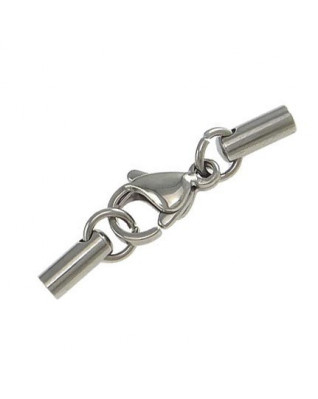 Oceľové zapínanie na náramok/náhrdelník 5 mm