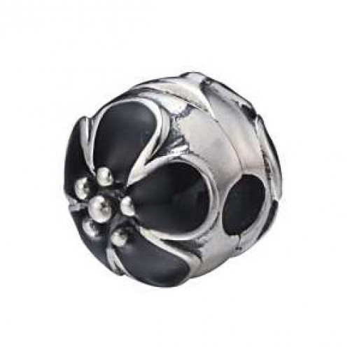 Strieborný prívesok korálik na náramok