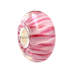 Strieborný prívesok murano korálek na náramok