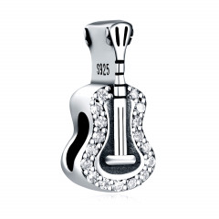 Strieborný prívesok korálik na náramok