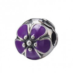 Strieborný prívesok korálik na náramok