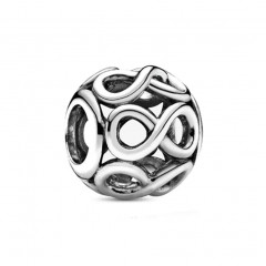 Strieborný prívesok korálik nekonečno - infinity