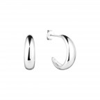 Strieborné náušnice kruhy