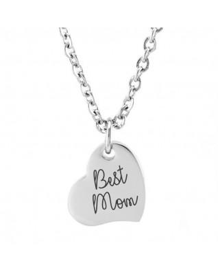 Oceľová retiazka s príveskom srdca