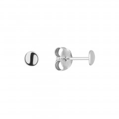 Strieborné náušnice malá placička