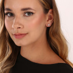 Strieborné náušnice srdiečka