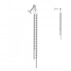 Labreta / helix / tragus piercing - motýlik