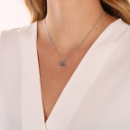 Strieborný prívesok prasiatko so srdiečkom