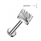 Piercing do brady - PUSH IN labreta TITAN