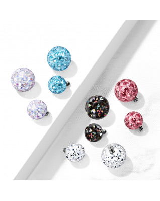 Náhradná gulička TITAN, závit 1,2 mm, farba Vitrail Medium