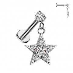 Labreta - piercing do brady s hodou