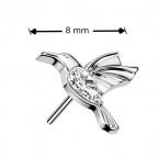 Ozdoba na PUSH IN piercingu TITAN