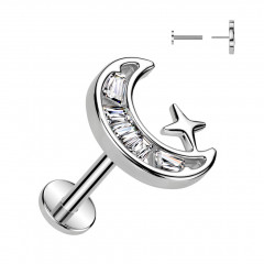 Labreta - PUSH IN piercing do brady