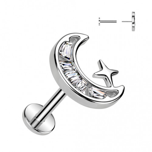 Labreta - PUSH IN piercing do brady