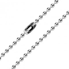 Oceľová retiazka guličková, hr. 5 mm