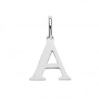 Oceľový prívesok - písmeno - iniciála