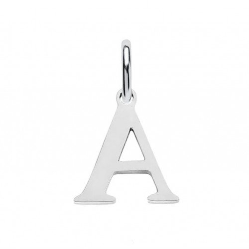 Oceľový prívesok - písmeno - iniciála