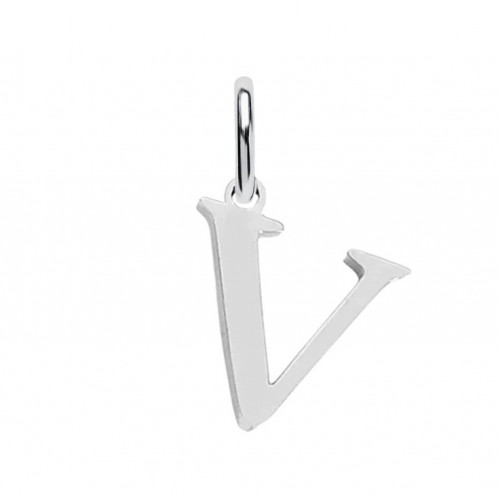 Oceľový prívesok - písmeno - iniciála