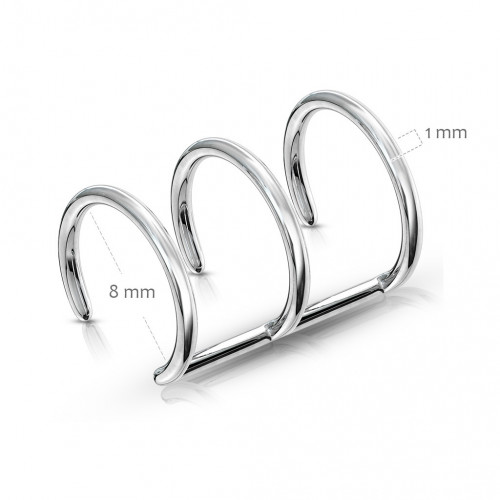 Falošný piercing do ucha