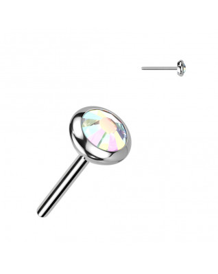 Náhradný kamienok k PUSH IN piercingu TITAN