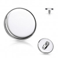 Ozdobná placka k dermálu TITAN, závit 1,6 mm, rozmer 4 mm