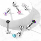 PUSH IN piercing do brady / ucha TITAN 1,2 x 8 mm