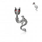 Piercing do pupku - drak