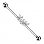 Industrial piercing so zirkónmi