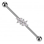Industrial piercing so zirkónmi
